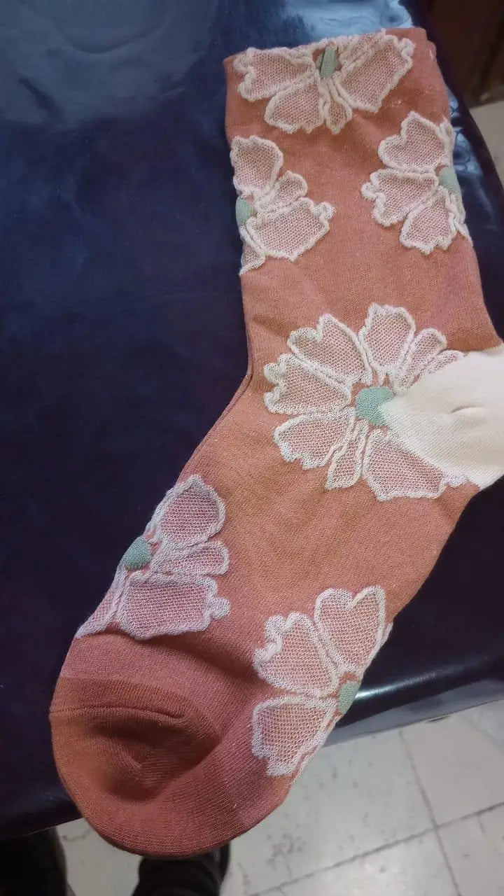 3D FLORAL SOCKS
