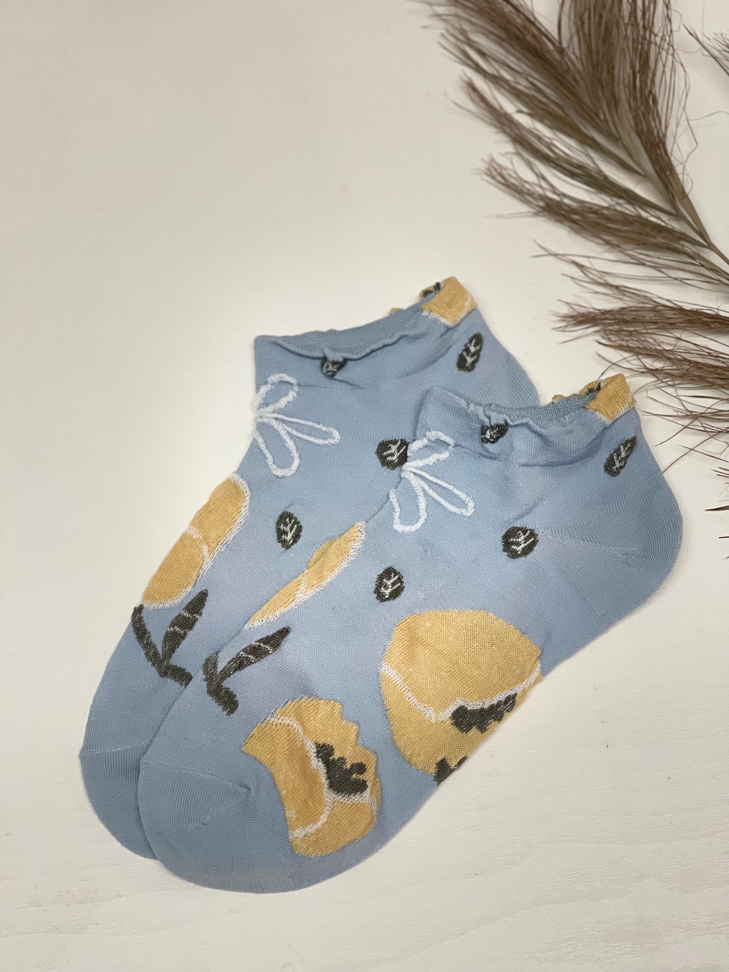 ANKLE FLORAL SOCKS