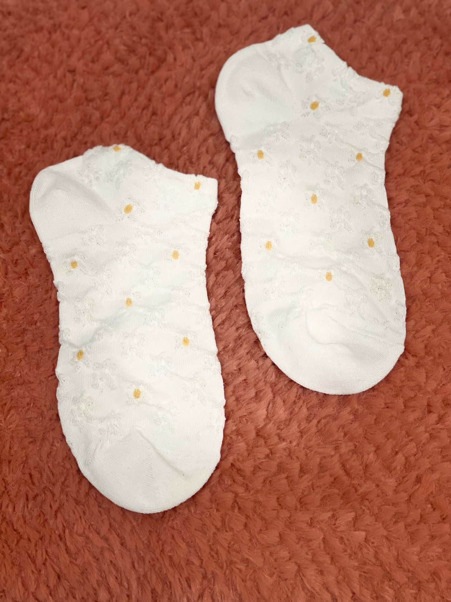 ANKLE FLORAL SOCKS