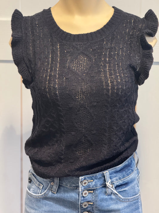 CARMEN KNIT TOP