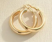Gold Hoop Earrings
