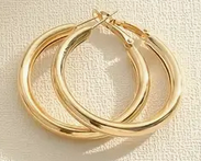 Gold Hoop Earrings