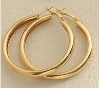 Gold Hoop Earrings