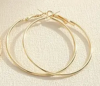 Gold Hoop Earrings