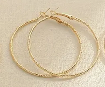 Gold Hoop Earrings