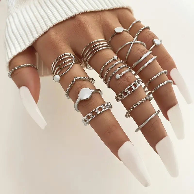 Stackable Rings 6pc Set
