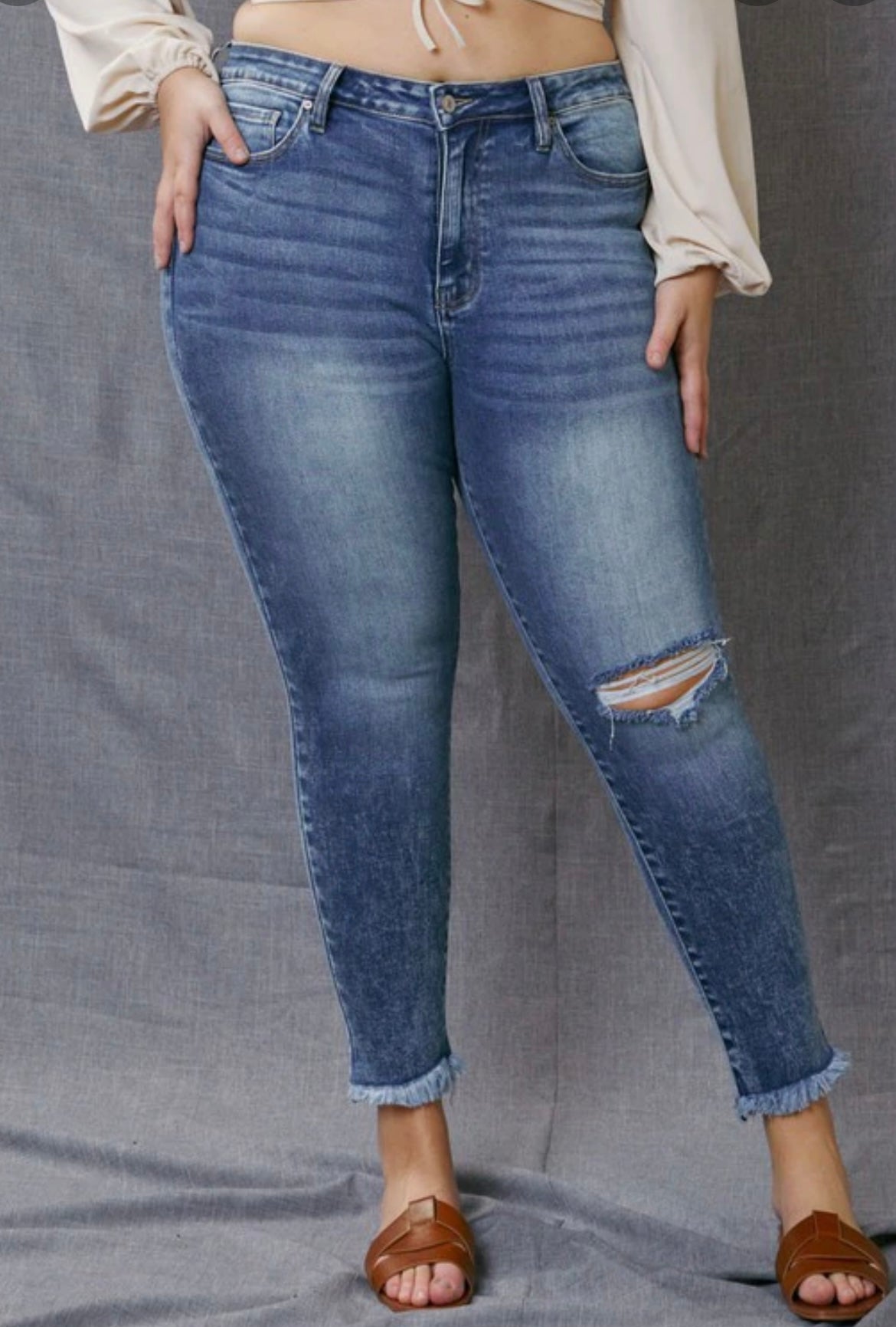 KASEY ANKLE SKINNY- PLUS