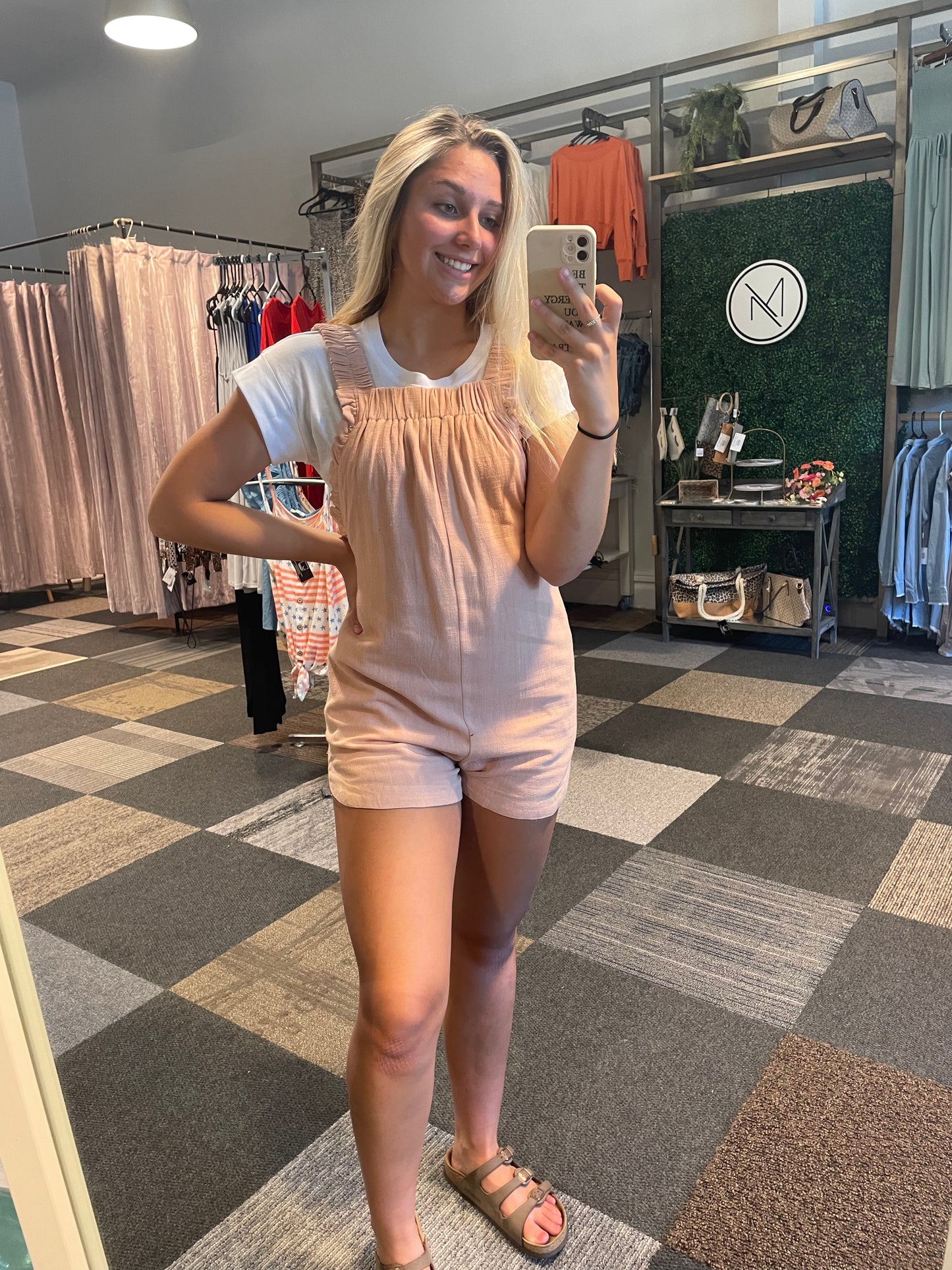 DUSTY MAUVE ROMPER
