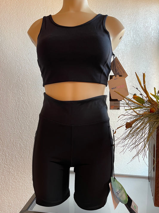 MOBO B BIKER SHORTS BLACK