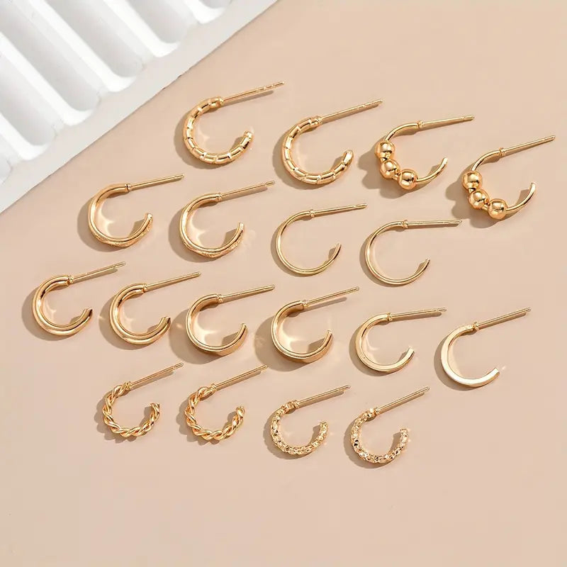 MINI GOLDEN HOOP EARRINGS