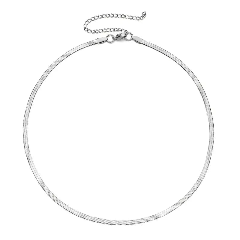 HERRINGBONE NECKLACE
