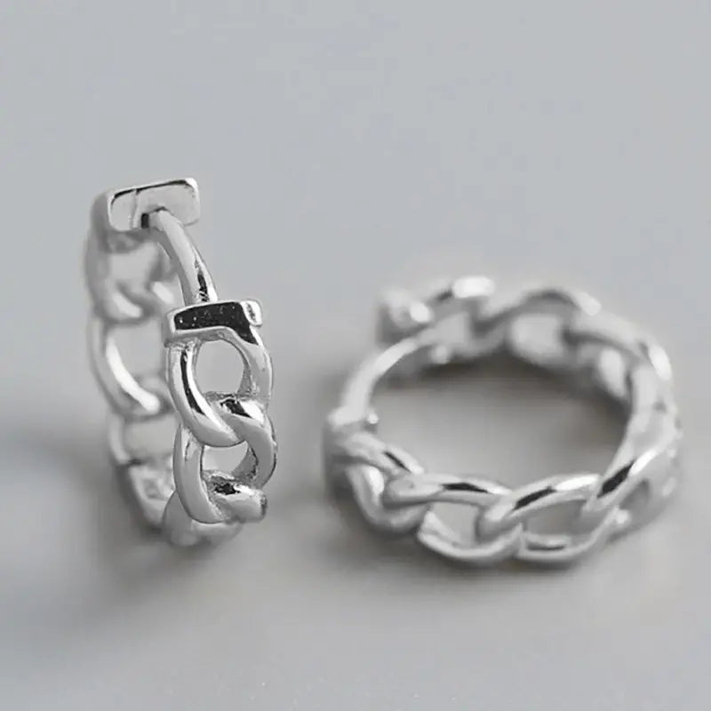 HUGGIE HOOP EARRINGS