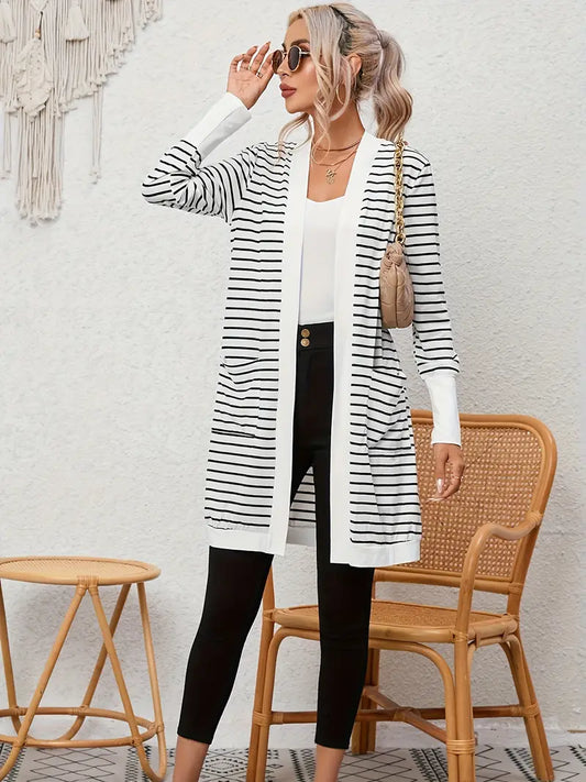 MEGAN STRIPED CARDI