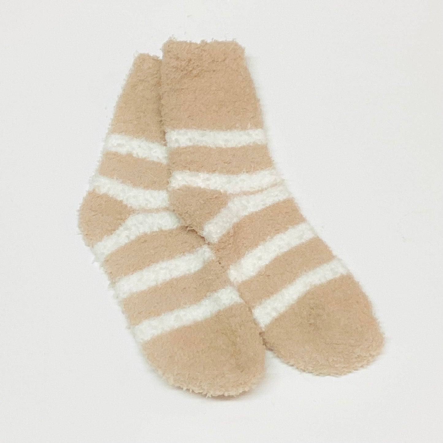 STRIPED FUZZY SOCKS