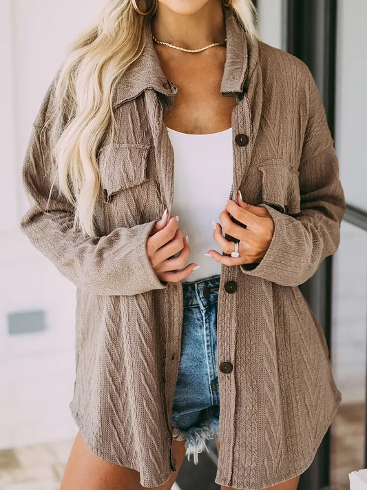 LEAH BUTTON JACKET