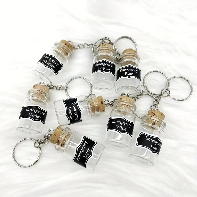 EMERGENCY ALCOHOL KEYRING