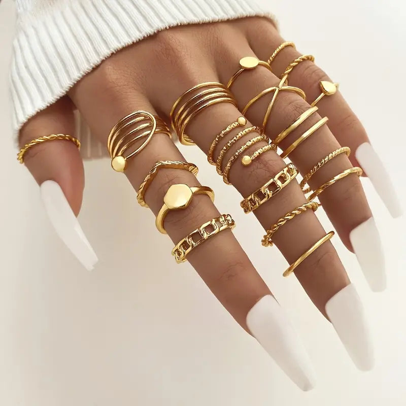 Stackable Rings 6pc Set