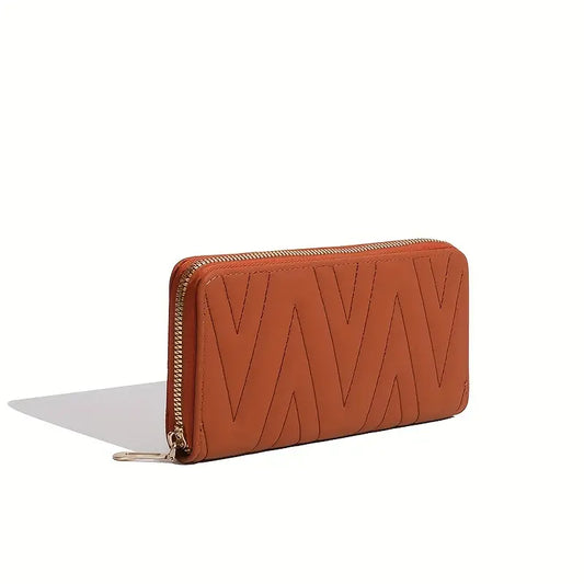 CHEVRON QUILTED WALLET