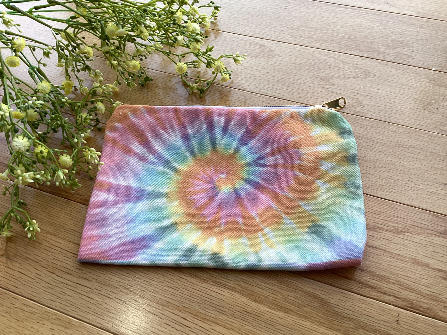 TIE DYE COMETIC BAG