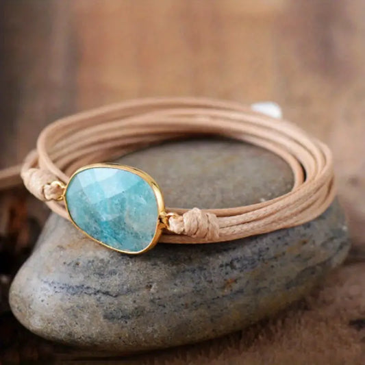 OVAL STONE BRACELET