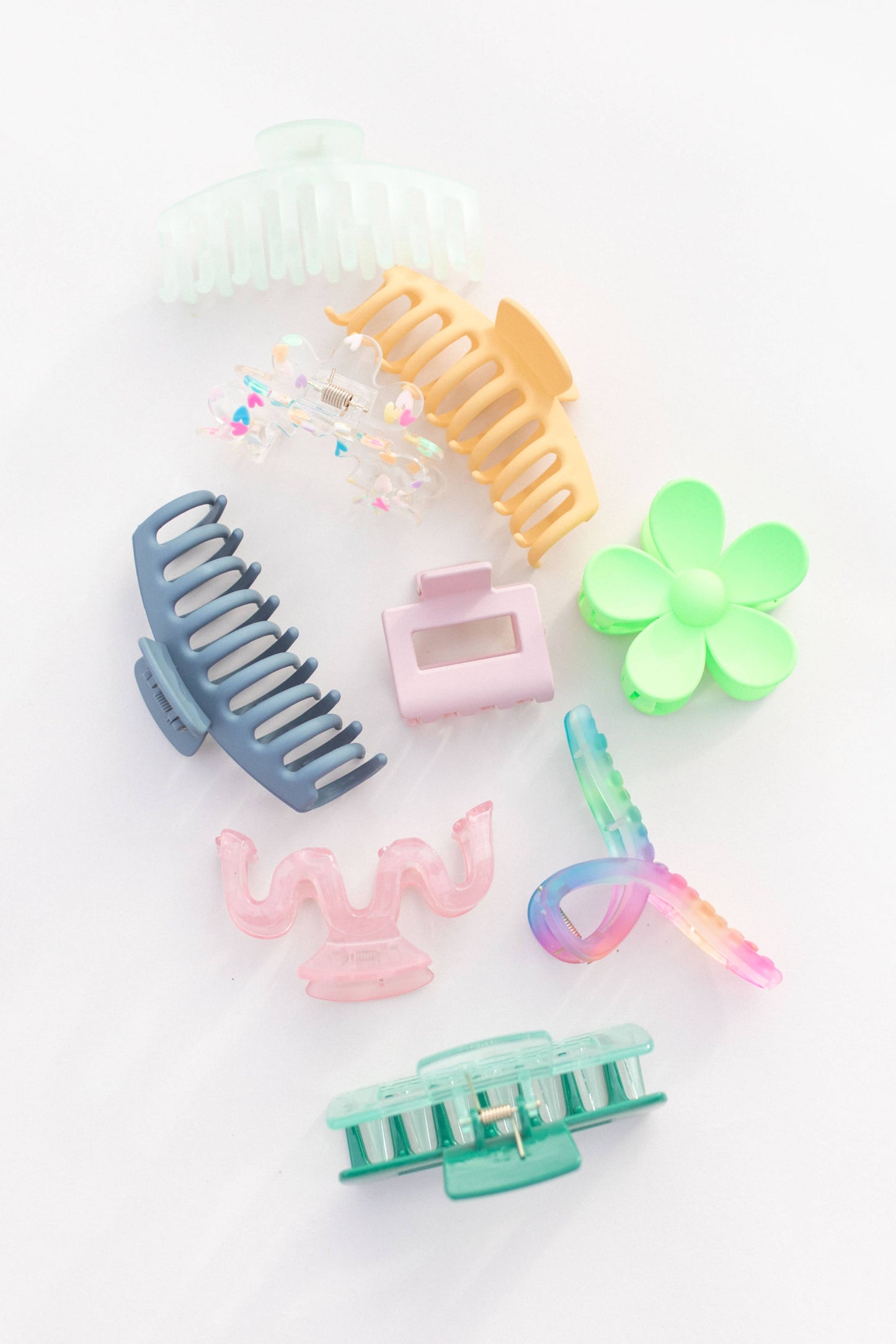 Bright Spring Hair Clips